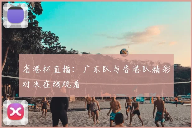 省港杯直播:广东队与香港队精彩对决在线观看