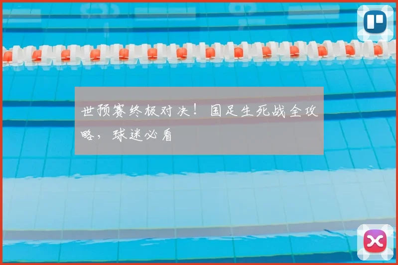 世预赛终极对决!国足生死战全攻略,球迷必看