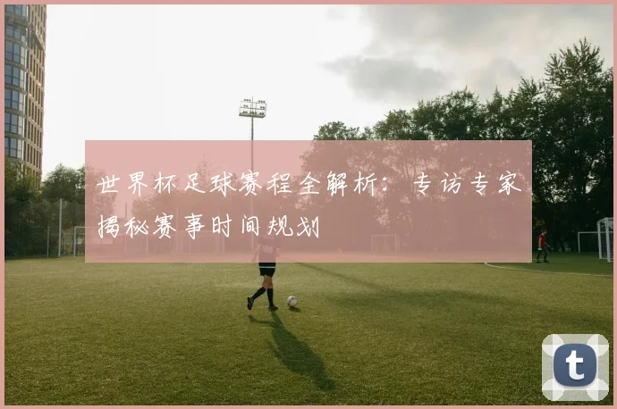 世界杯足球赛程全解析：专访专家揭秘赛事时间规划